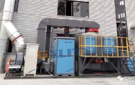 聚英案例丨喷漆涂装VOCs催化燃烧项目通过验收