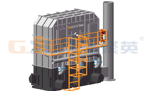 蓄热式催化燃烧设备的工艺流程
